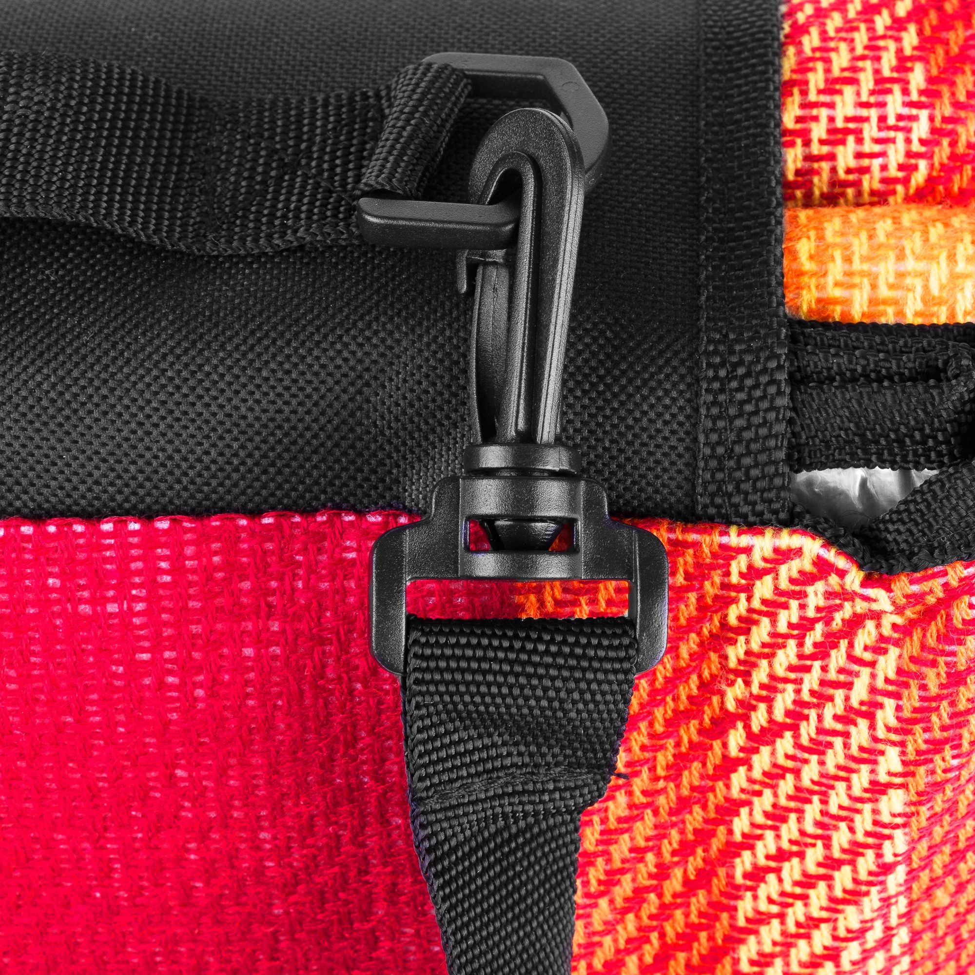 Spokey picnic deken 210x180 cm rood/oranje Spokey picnic deken 210x180 cm rood/oranje