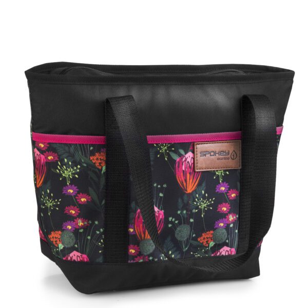 Spokey ECO SIMPLY koeltas zwart/roze 12L