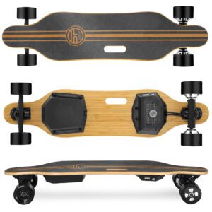 Elektrisch skateboard Spokey E-LONGBAY zwart 93 cm Elektrisch skateboard Spokey E-LONGBAY zwart 93 cm