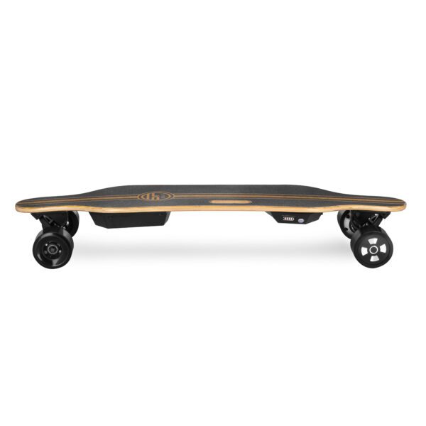 Elektrisch skateboard Spokey E-LONGBAY zwart 93 cm