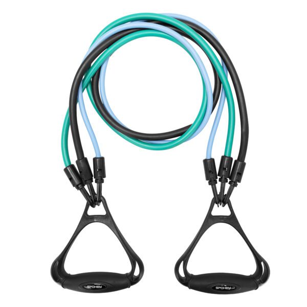 Spokey BACKER II expander met vervangbare rubberen banden