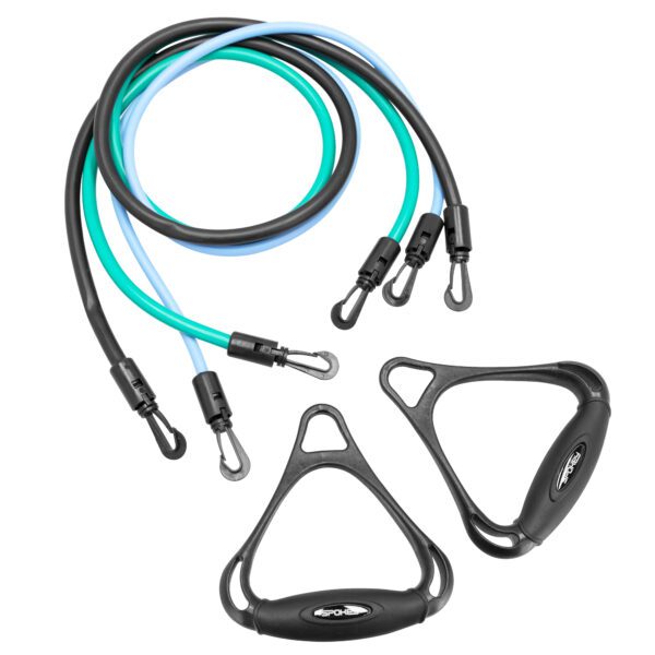 Spokey BACKER II expander met vervangbare rubberen banden