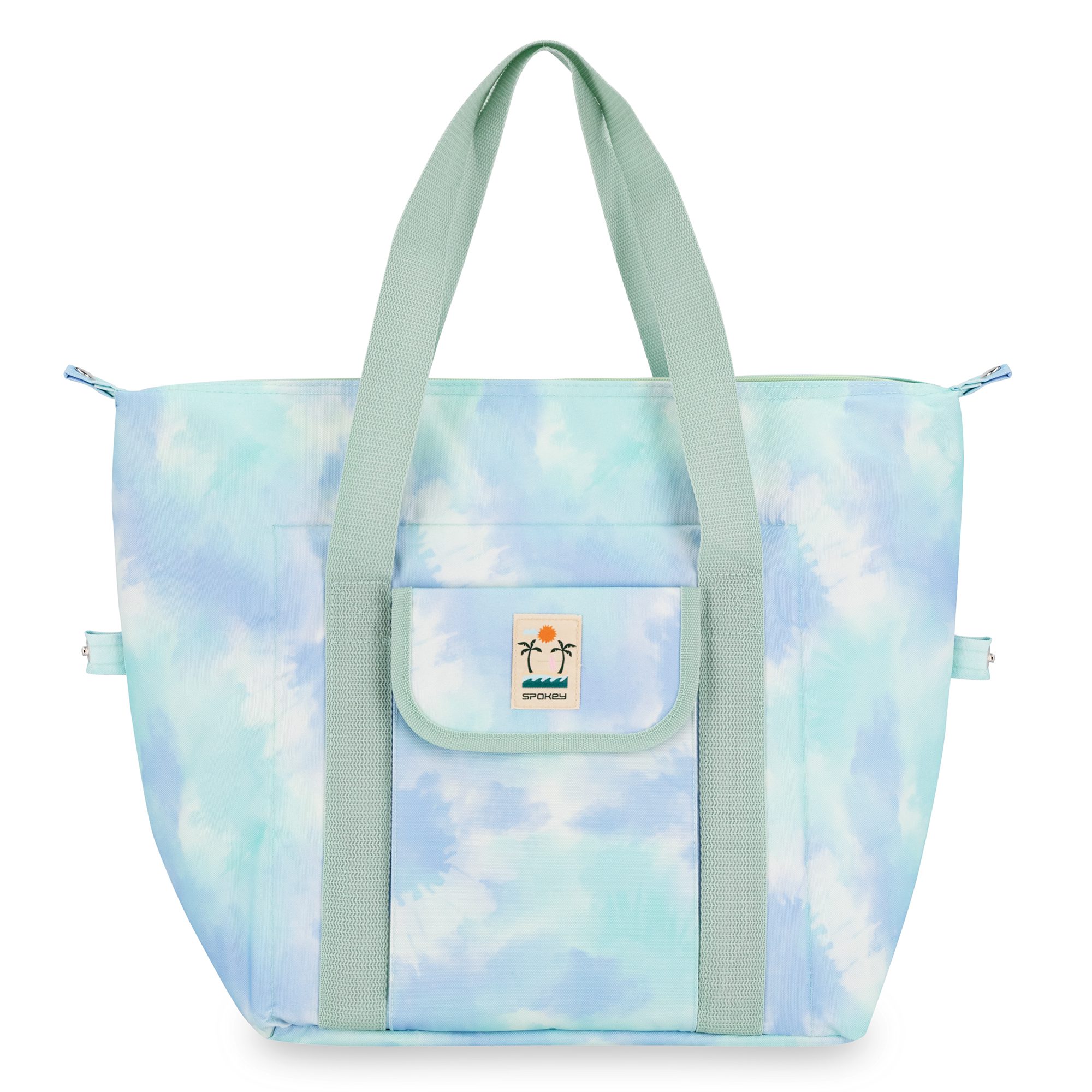 Spokey SAN REMO - thermotas - koeltas - 28L - groen / blauw Spokey SAN REMO - thermotas - koeltas - 28L - groen / blauw