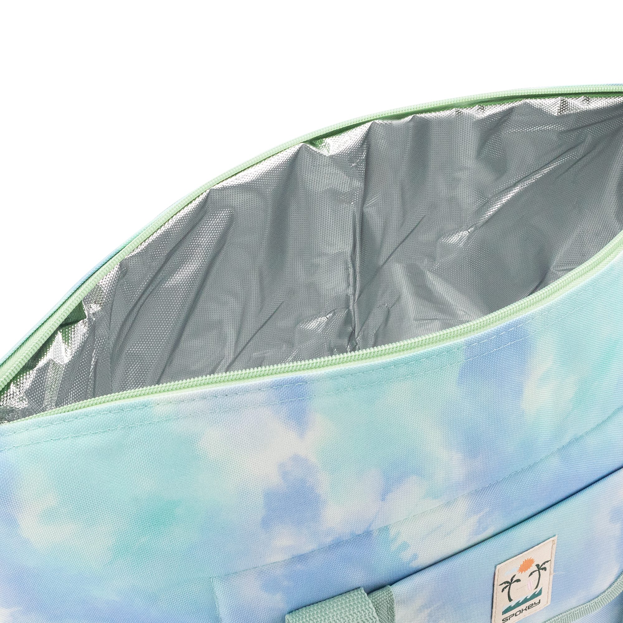 Spokey SAN REMO - thermotas - koeltas - 28L - groen / blauw Spokey SAN REMO - thermotas - koeltas - 28L - groen / blauw