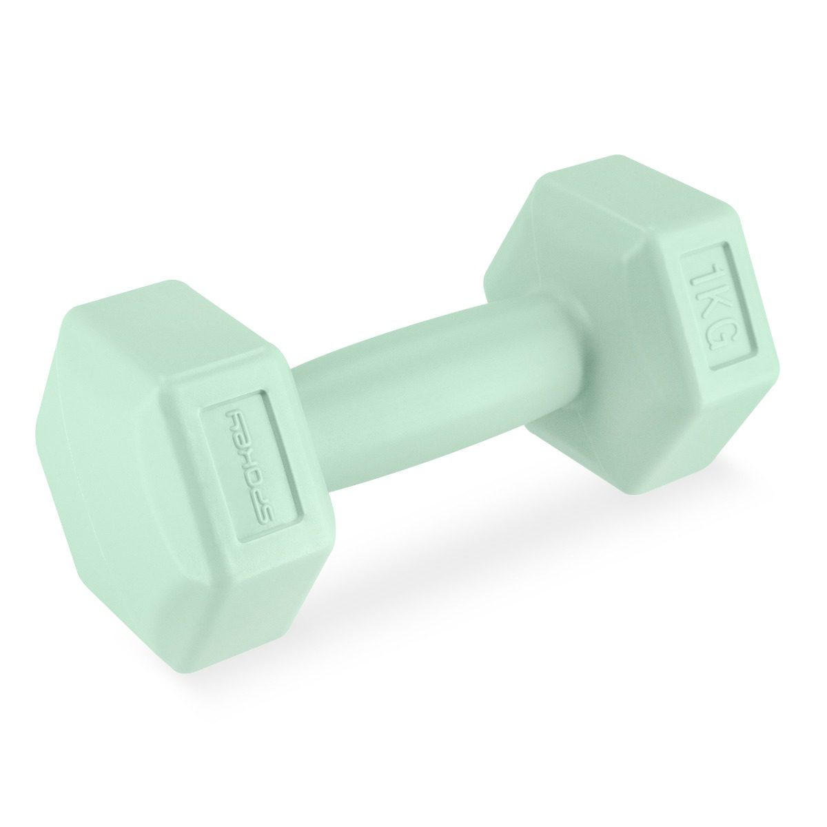 Spokey MONSTER 2x1 kg hexagonale dumbbells Spokey MONSTER 2x1 kg hexagonale dumbbells