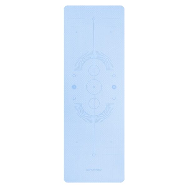 Spokey MANDALA yoga en fitnessmat 183x61 cm zwart