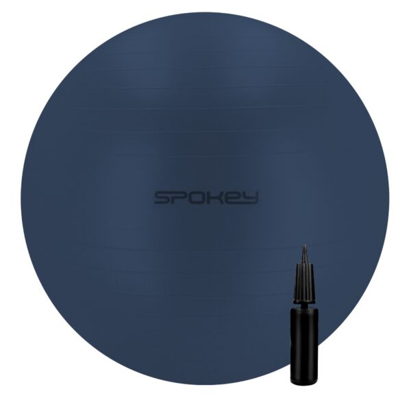 Gymbal - Fitnessbal - Inclusief pomp - Blauw - Spokey FITBALL