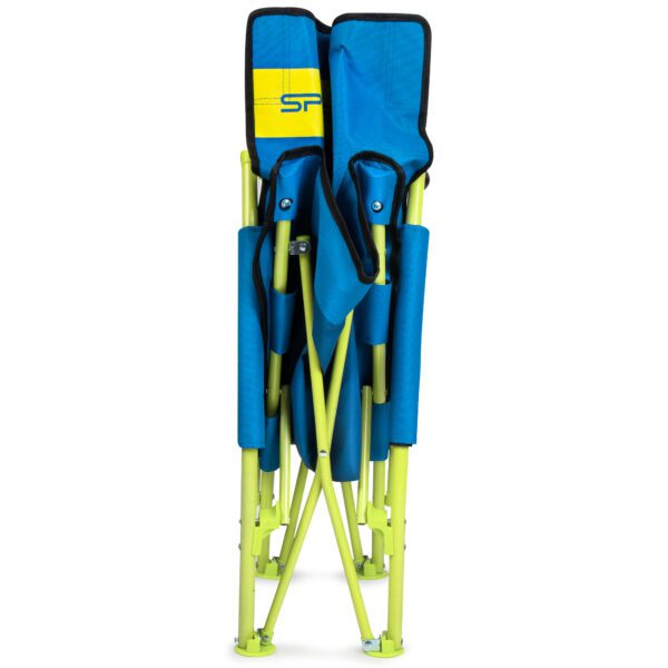 Blauwe opvouwbare campingstoel Spokey