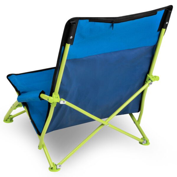 Blauwe opvouwbare campingstoel Spokey