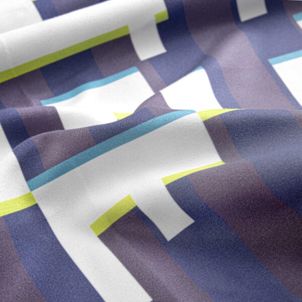 Sneldrogende handdoek Spokey GAME OVER 80x160 cm blauw