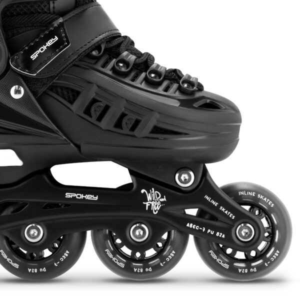 4-in-1 verstelbare skates zwart 29-33