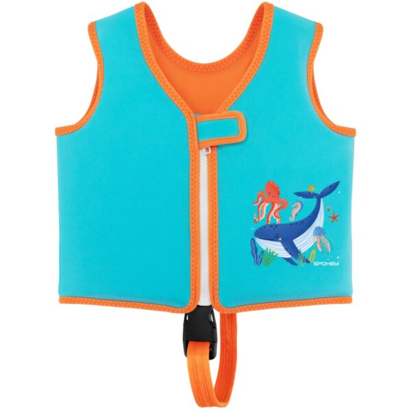 Neopreen zwemvest kinderen multicolor 3-6 jaar
