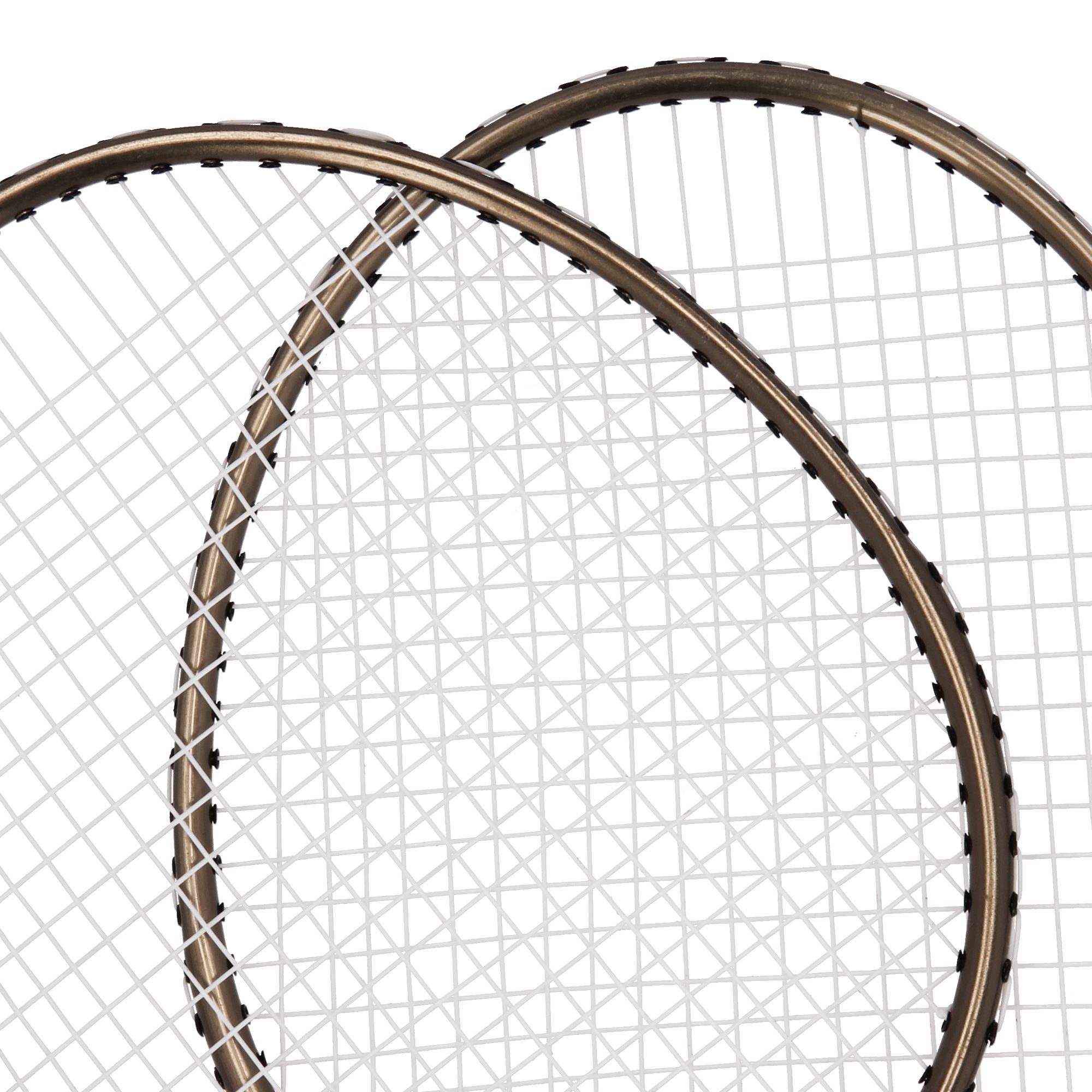 Spokey badminton set 2 rackets zwart-rood Spokey badminton set 2 rackets zwart-rood