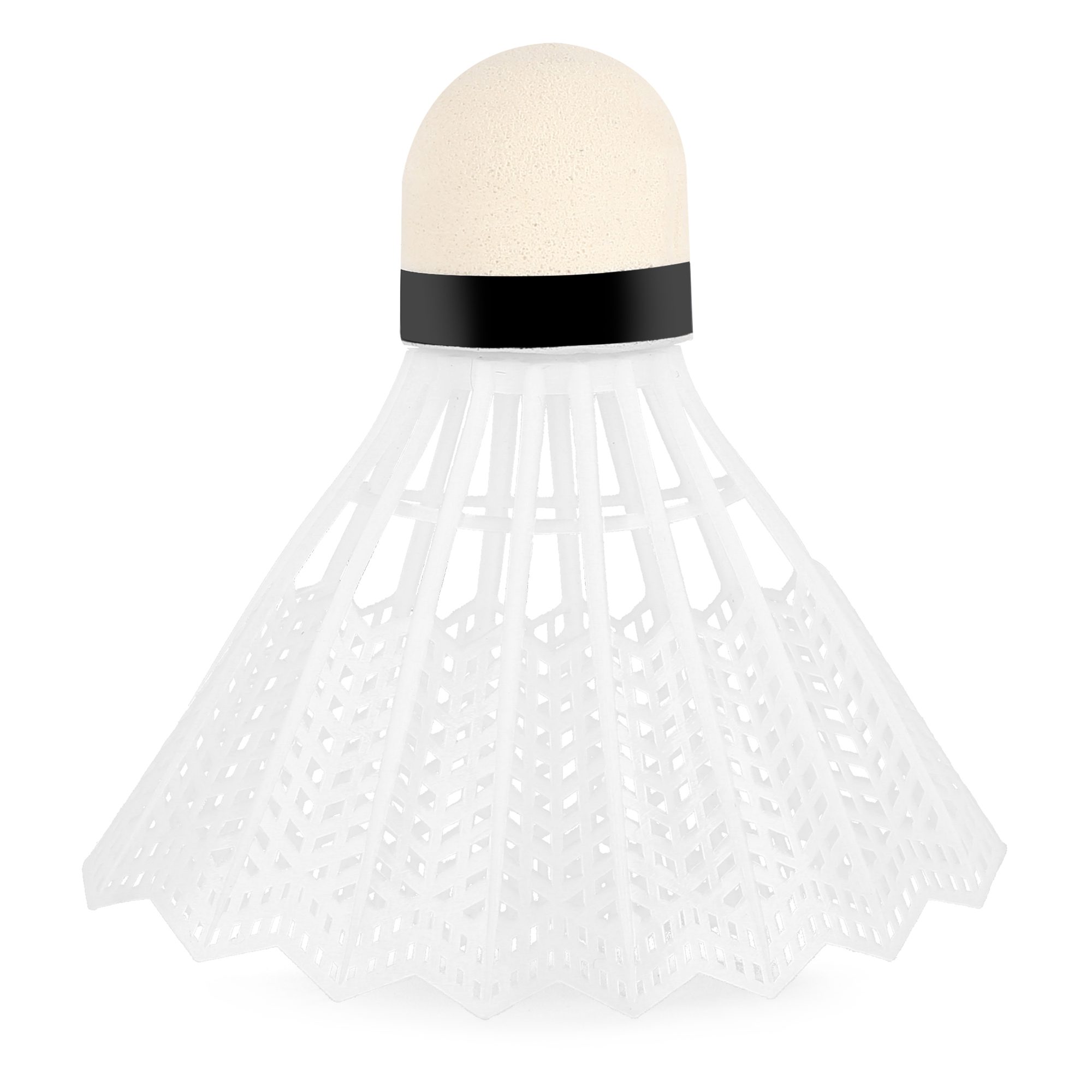 Spokey badminton set 2 rackets zwart-rood Spokey badminton set 2 rackets zwart-rood