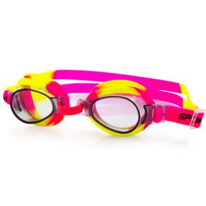 Spokey Jellyfish zwembril geel roze Spokey Jellyfish zwembril geel roze