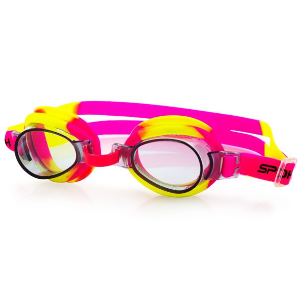 Spokey Jellyfish zwembril geel roze