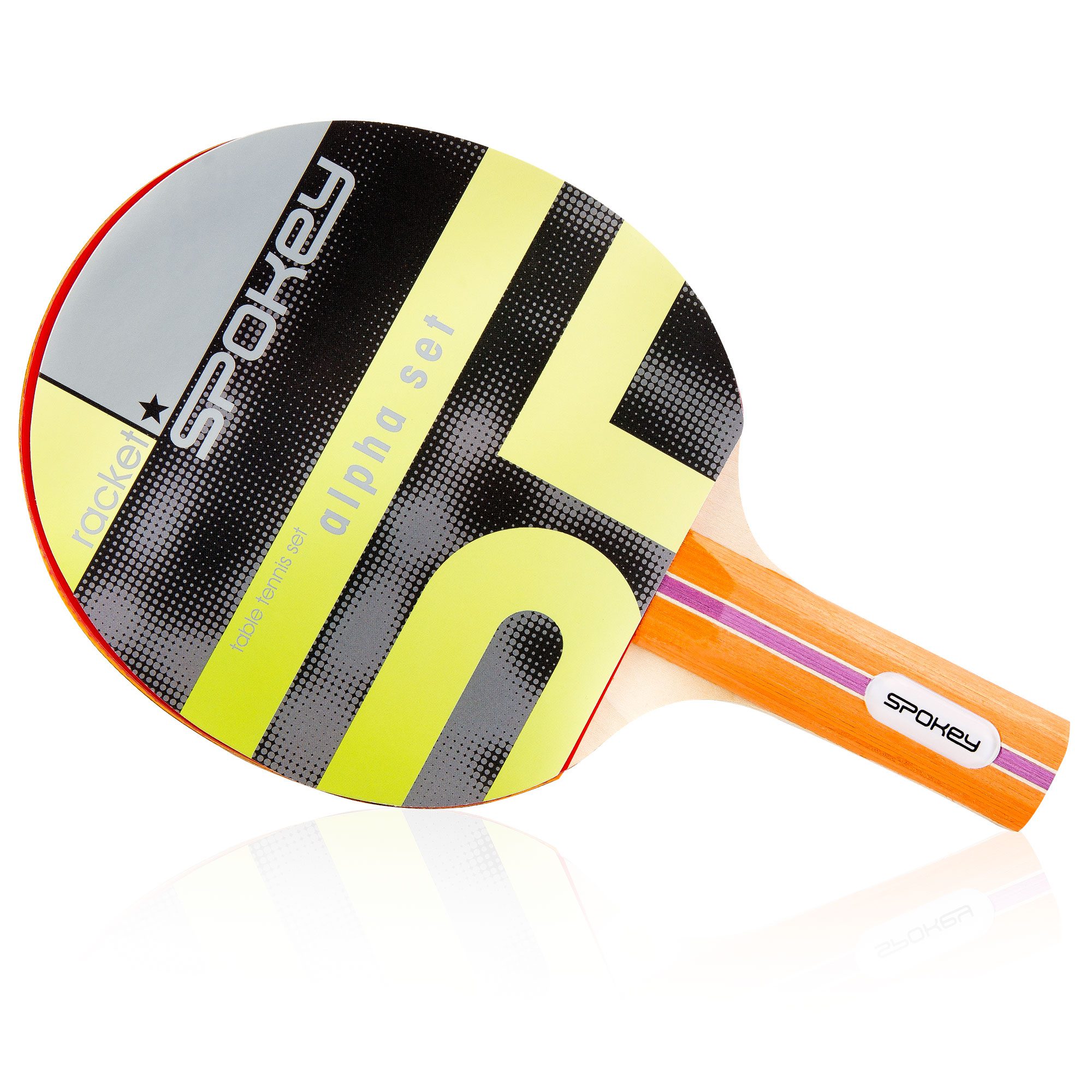 Tafeltennis set Spokey Alpha zwart-rood Tafeltennis set Spokey Alpha zwart-rood