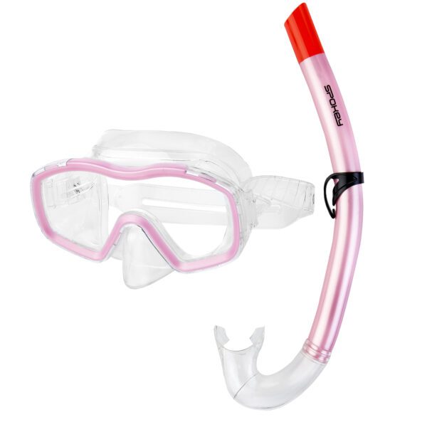 Snorkelset Spokey BOMBI GIRL junior roze