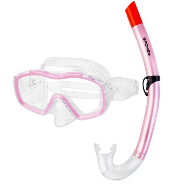 Snorkelset Spokey BOMBI GIRL junior roze