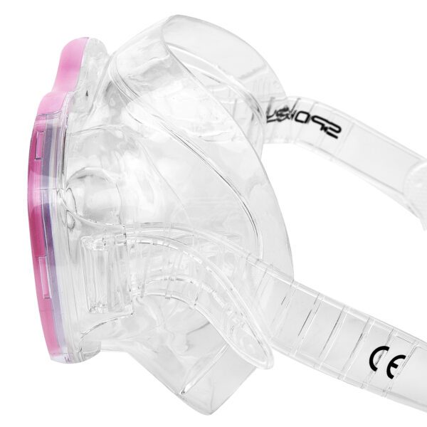 Snorkelset Spokey BOMBI GIRL junior roze