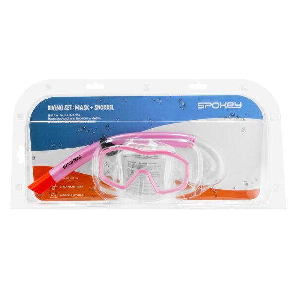 Snorkelset Spokey BOMBI GIRL junior roze