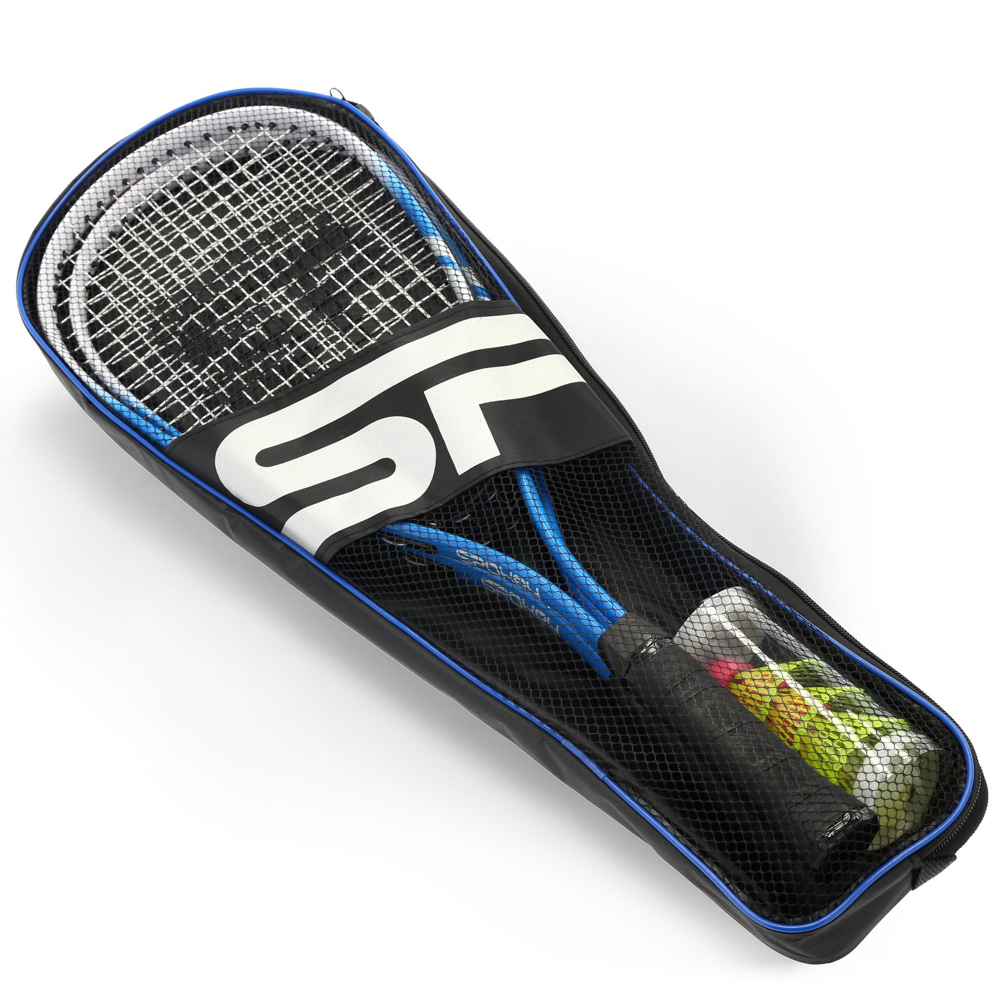 Spokey BUGY speed badminton set blauw Spokey BUGY speed badminton set blauw
