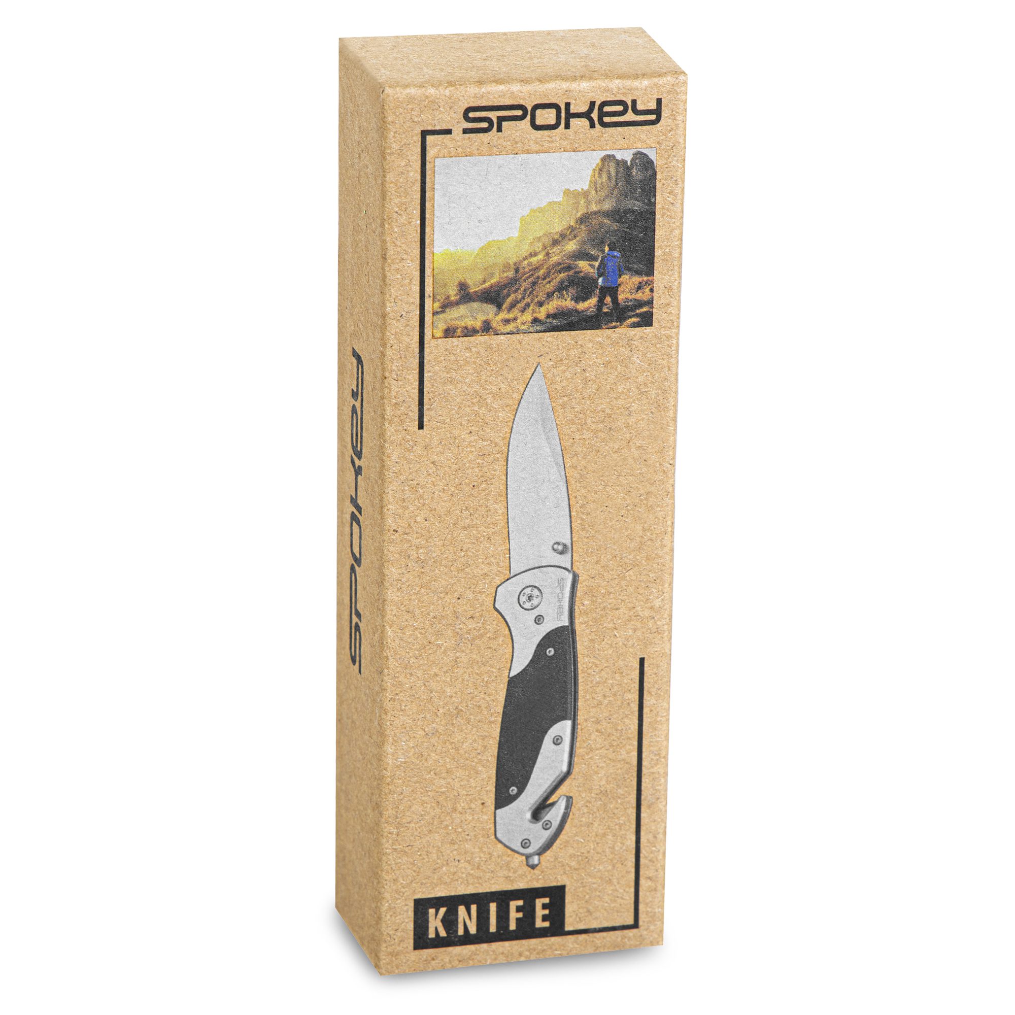 Spokey SPIDER opvouwbaar mes zwart Spokey SPIDER opvouwbaar mes zwart