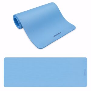 Spokey fitnessmat 183x61 cm blauw
