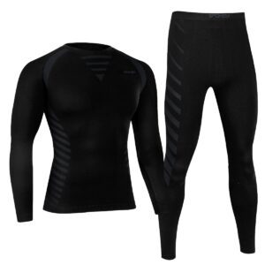 Heren thermokleding set zwart