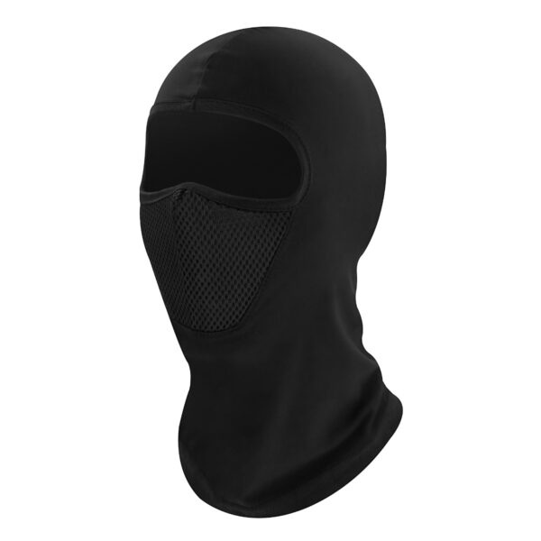 Zwarte all-season kominiarka met mesh