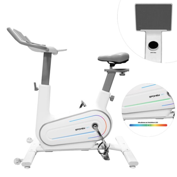 Spokey ZEN hometrainer met elektromagnetische weerstand