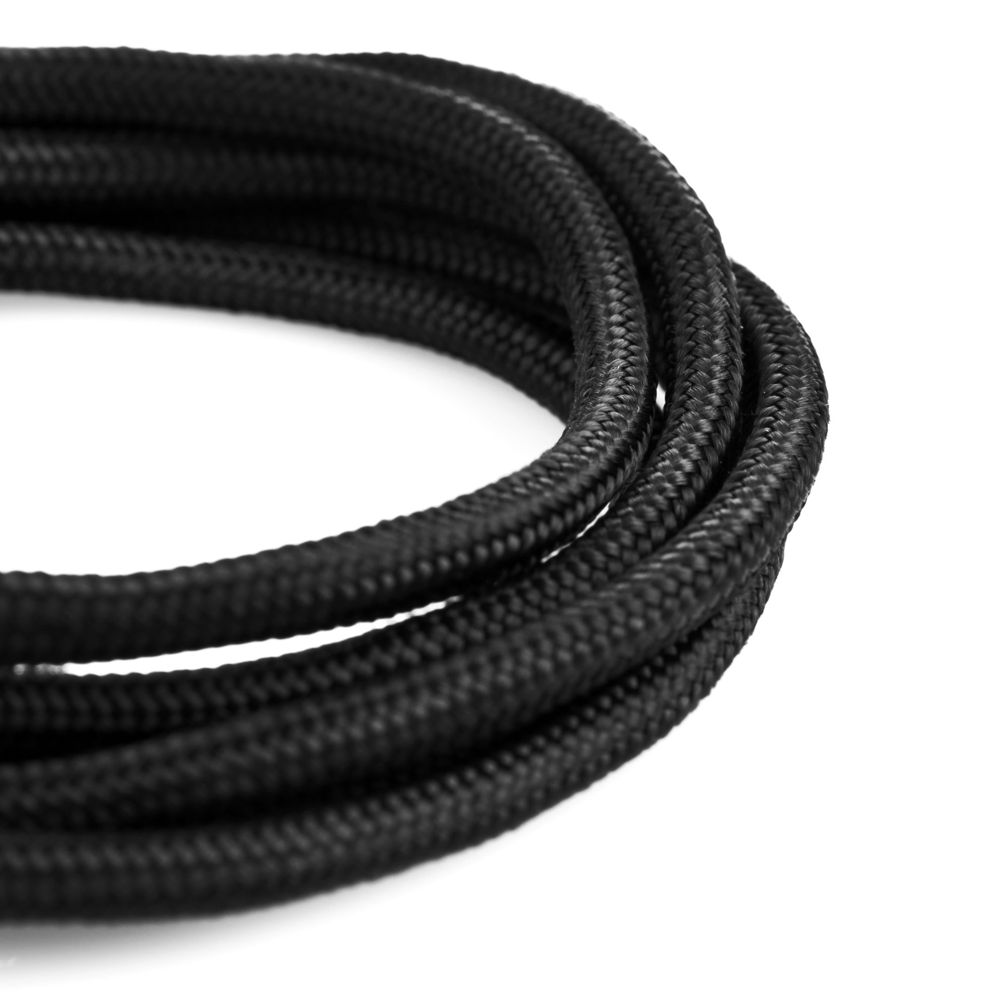 Kwalitatief springtouw met houten handgrepen zwart Kwalitatief springtouw met houten handgrepen zwart