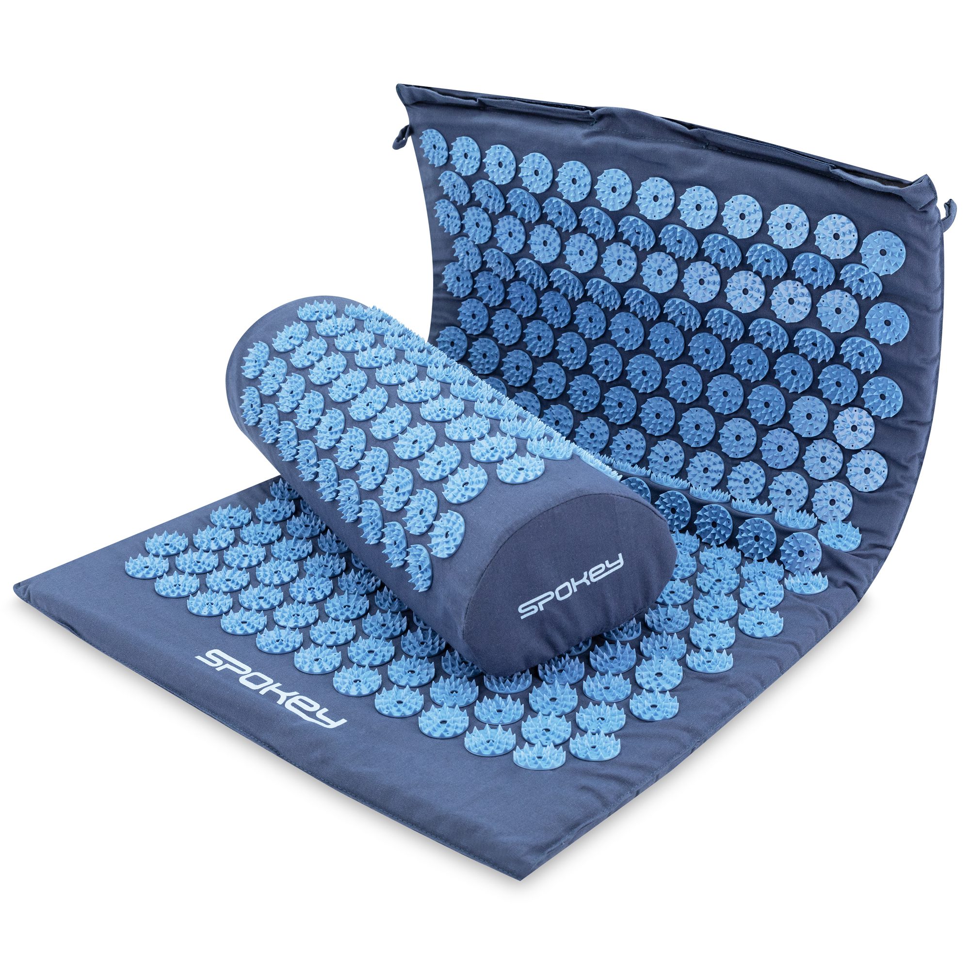 Acupressuurmat met kussen Spokey AKUMAT groen 66x42 cm Acupressuurmat met kussen Spokey AKUMAT groen 66x42 cm