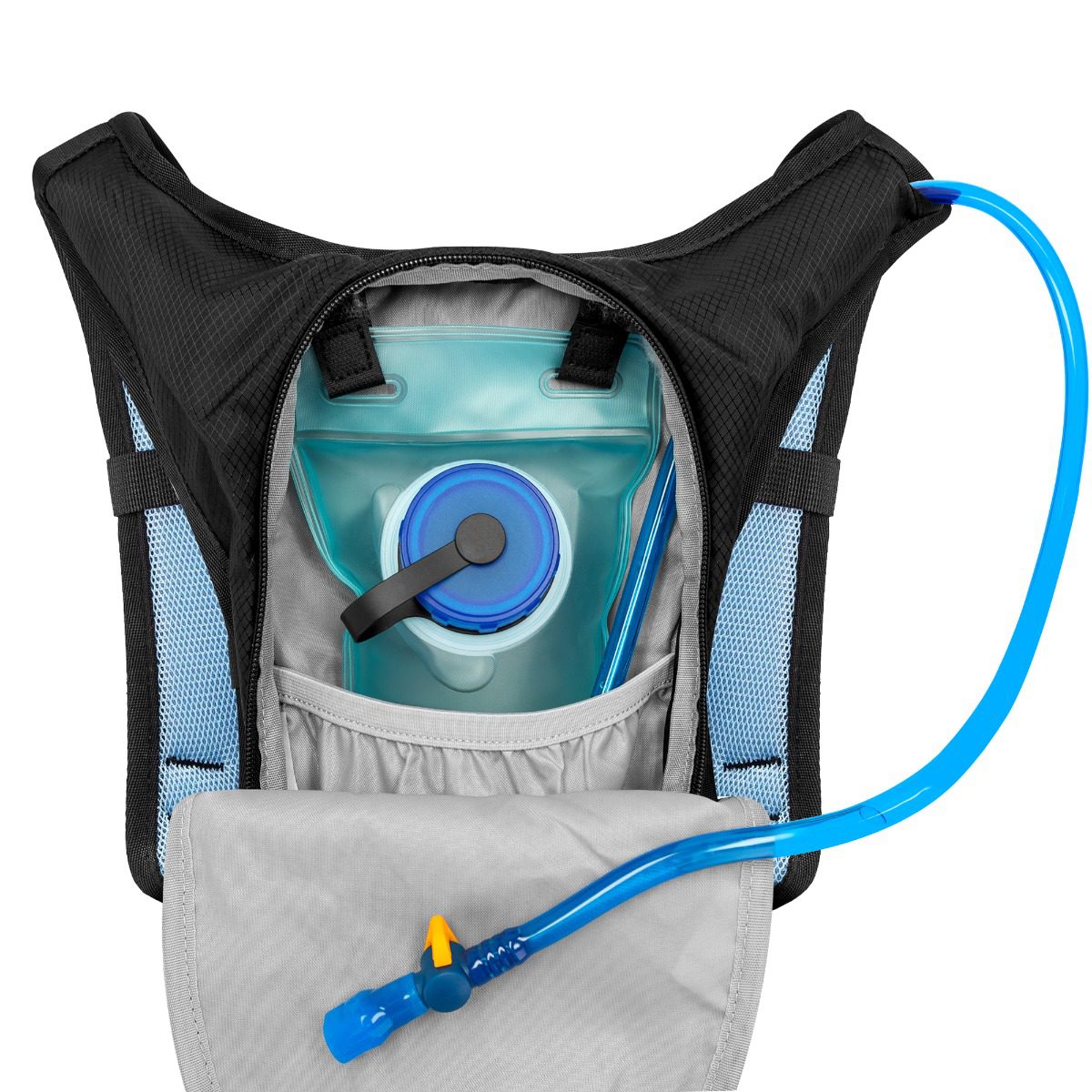 Fietsrugtas Spokey SPRINTER 5L zwart/grijs Fietsrugtas Spokey SPRINTER 5L zwart/grijs