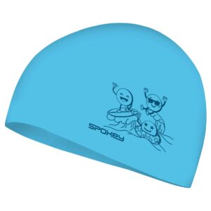 Badmuts Spokey FUNNY turquoise silicone