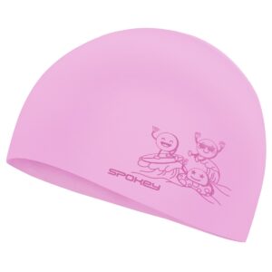 Badmuts Spokey FUNNY silicone roze