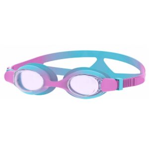 Zwembril kinderen turquoise roze anti-fog