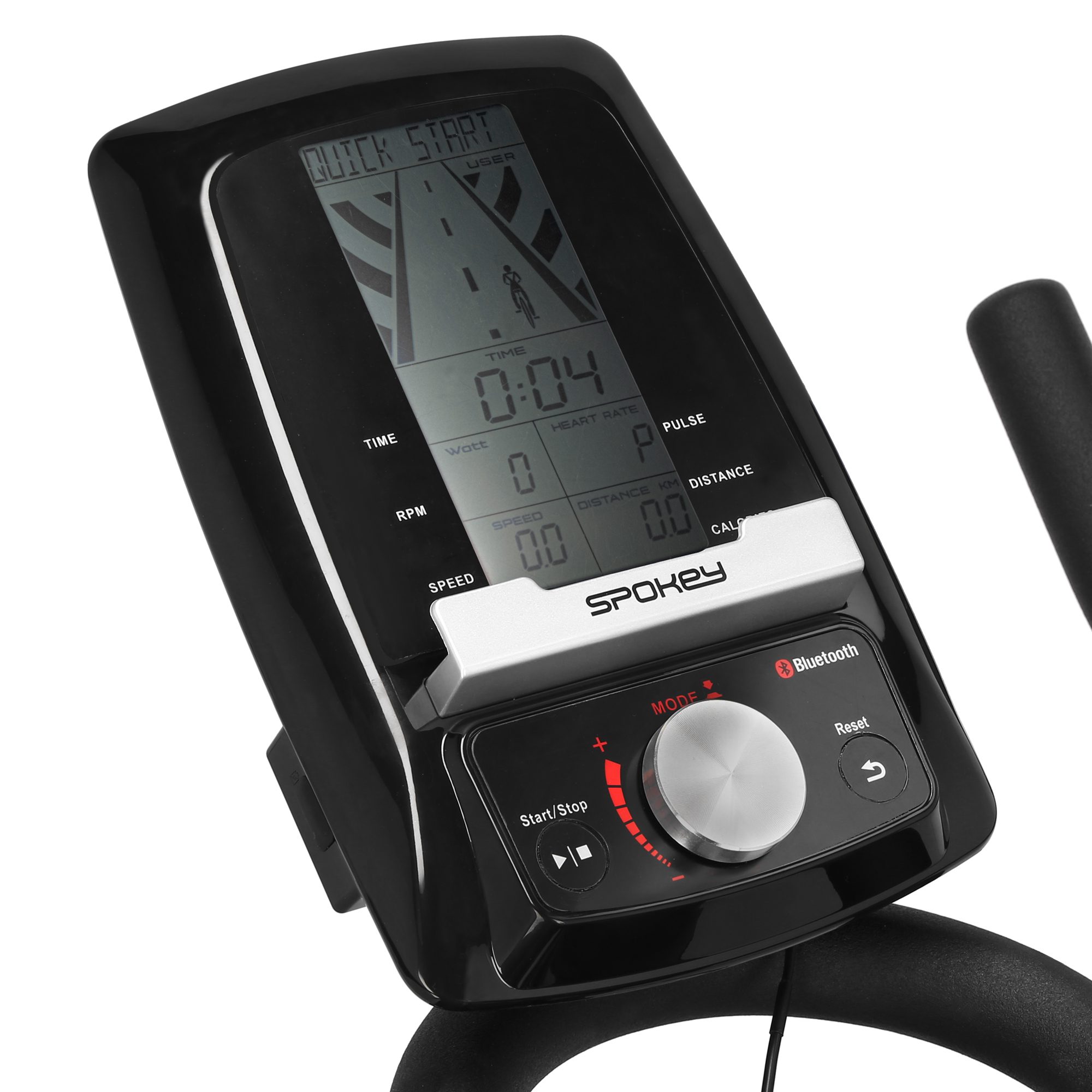 Spokey SHOTO spinning bike 18 kg zwart/grijs Spokey SHOTO spinning bike 18 kg zwart/grijs