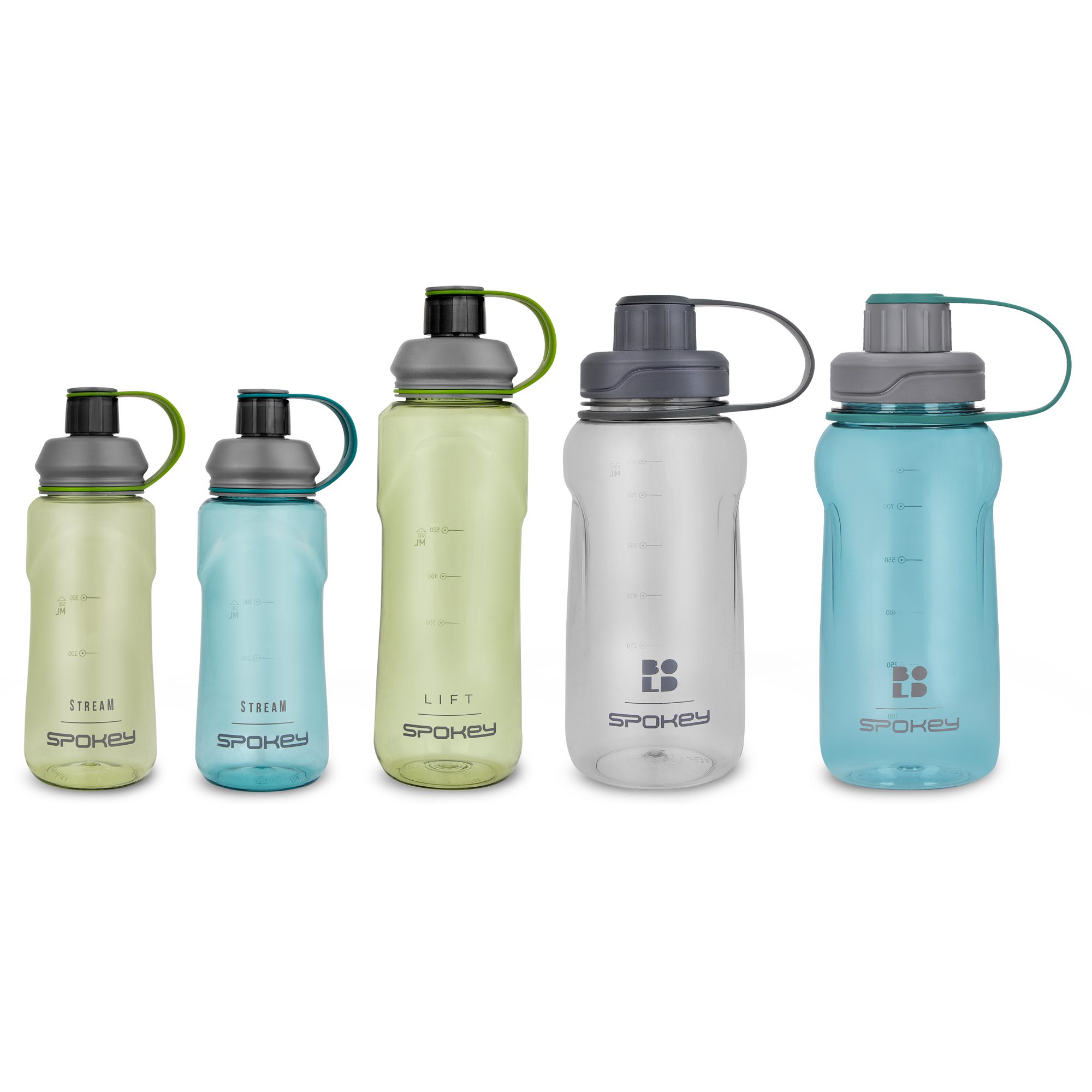 Spokey BOLD waterfles 1L blauw Spokey BOLD waterfles 1L blauw