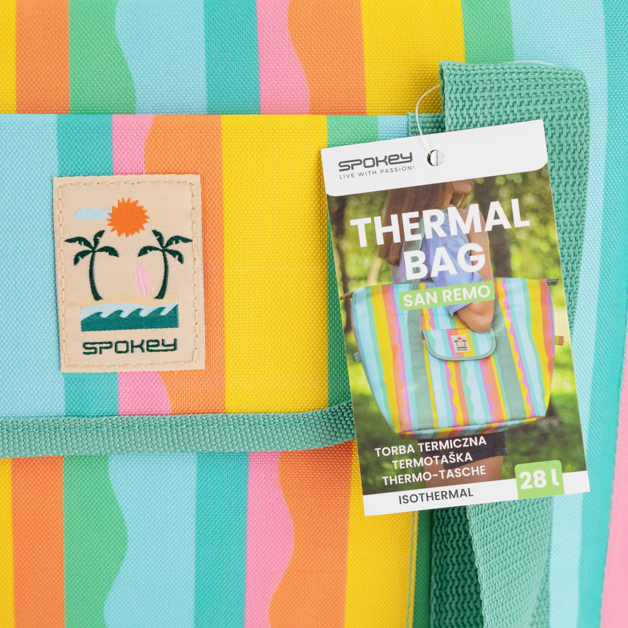 Spokey SAN REMO koeltas 28L zwart Spokey SAN REMO koeltas 28L zwart