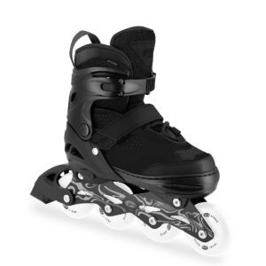 Verstelbare jeugd skates zwart crème