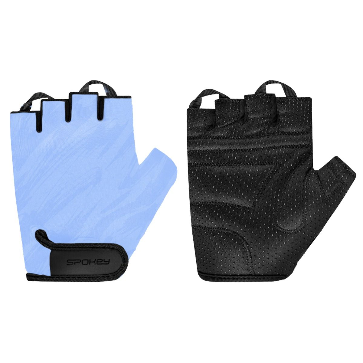 Fietshandschoenen blauw met grip Fietshandschoenen blauw met grip