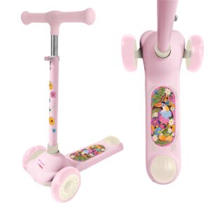 Drie-wiel balance scooter met LED verlichting