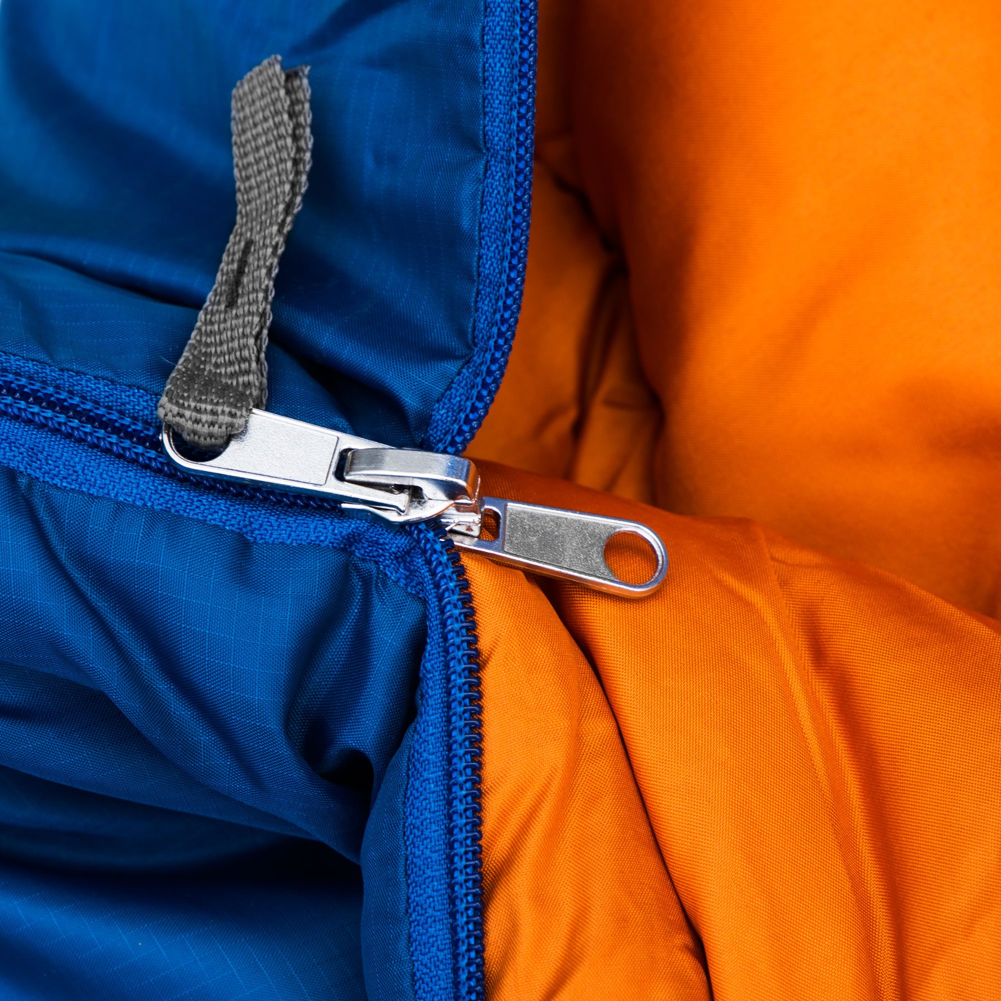 Spokey OUTLAST slaapzak 220x75 cm oranje/blauw Spokey OUTLAST slaapzak 220x75 cm oranje/blauw