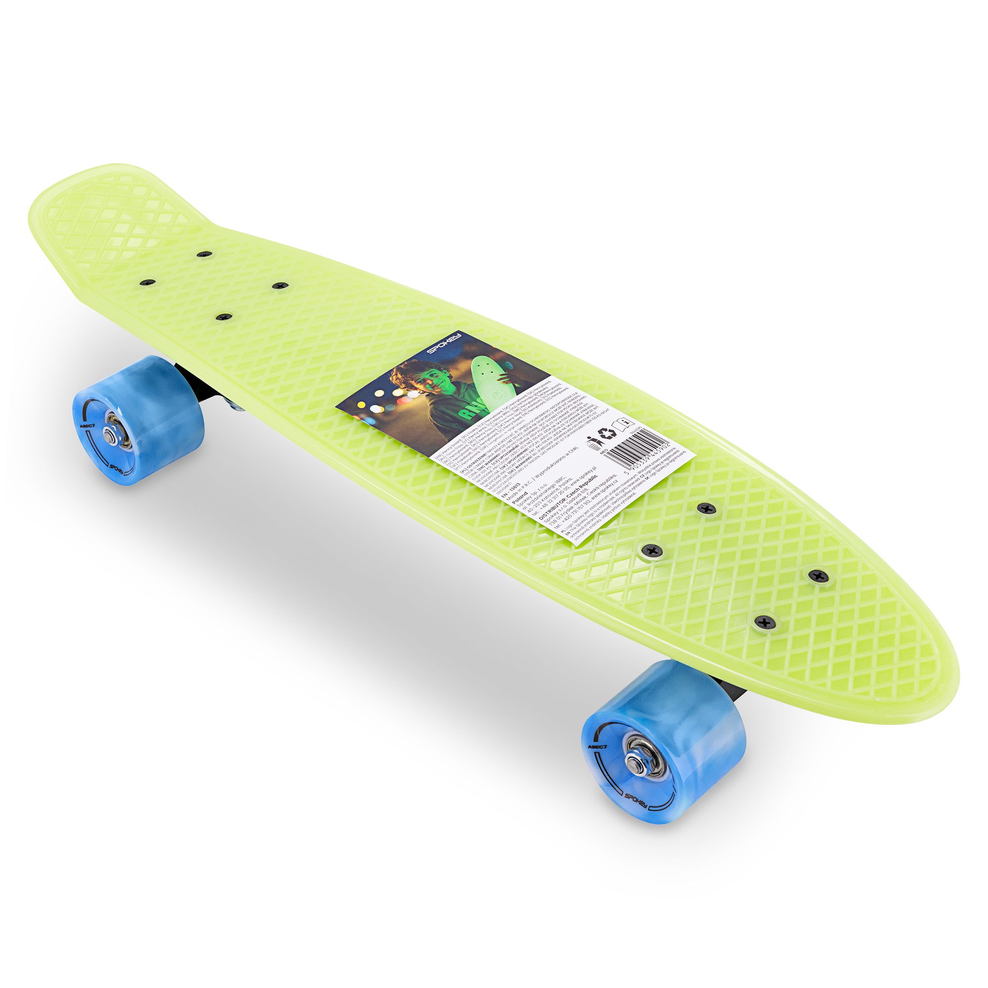 Fluo penny board Spokey NEO 56x15 cm Fluo penny board Spokey NEO 56x15 cm