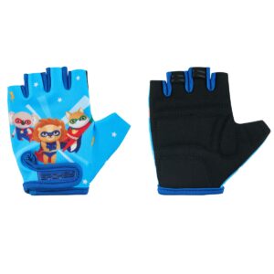 Spokey PLAY kinderfietshandschoenen blauw XS