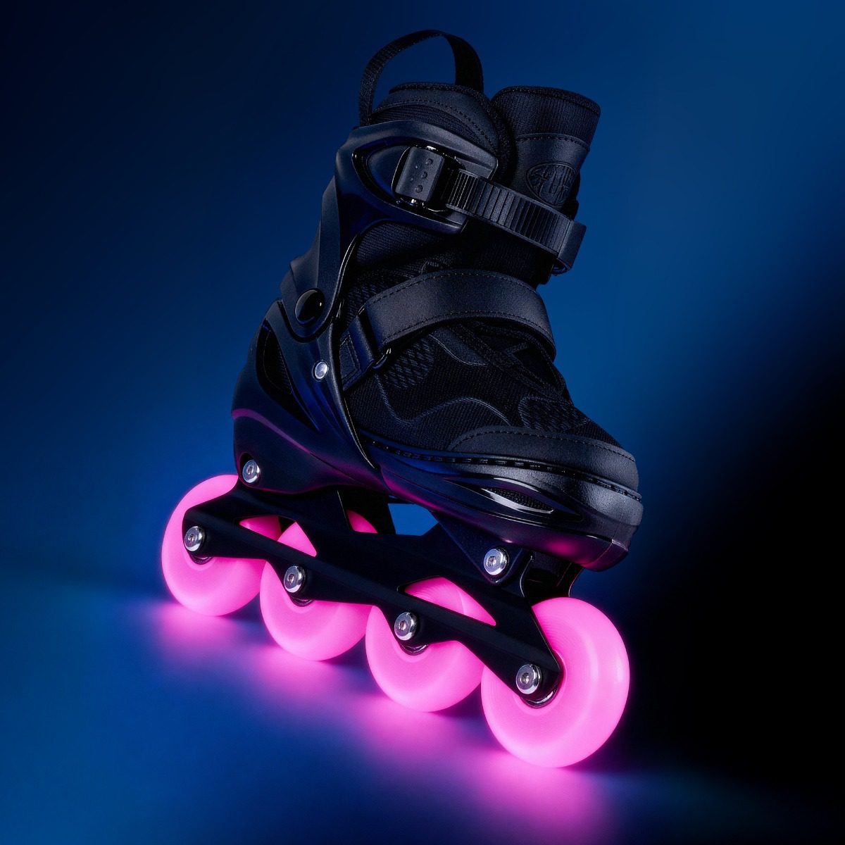 FIREFLY inline skates zwart roze 35-38 FIREFLY inline skates zwart roze 35-38