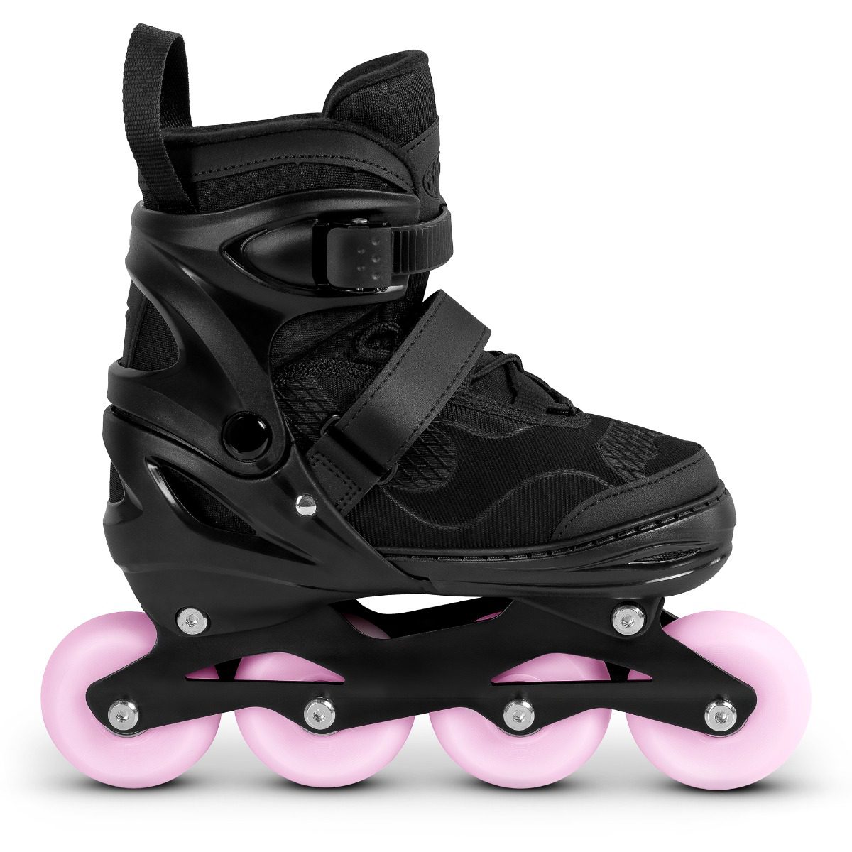 FIREFLY inline skates zwart roze 35-38 FIREFLY inline skates zwart roze 35-38