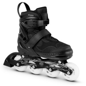 FIREFLY inline skates zwart/crème 35-38 FIREFLY inline skates zwart/crème 35-38