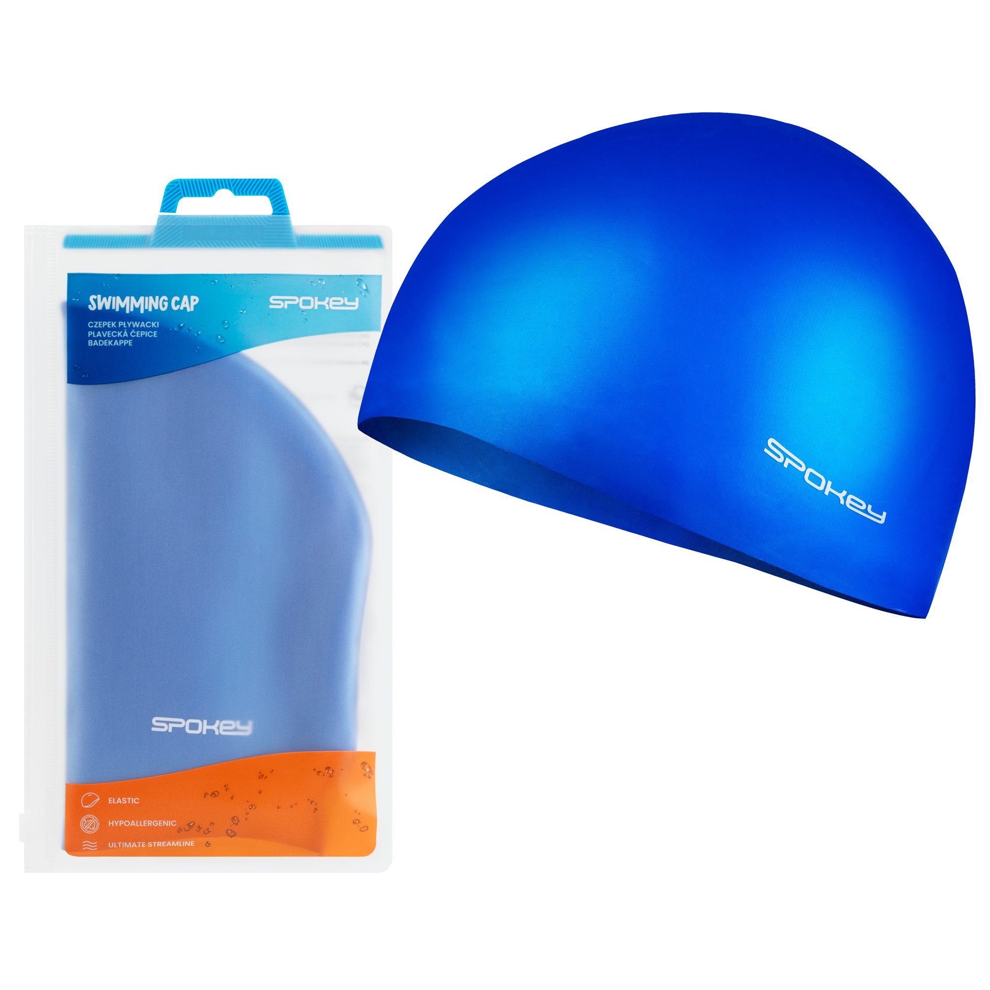 Spokey SUMMER CUP blauwe badmuts Spokey SUMMER CUP blauwe badmuts